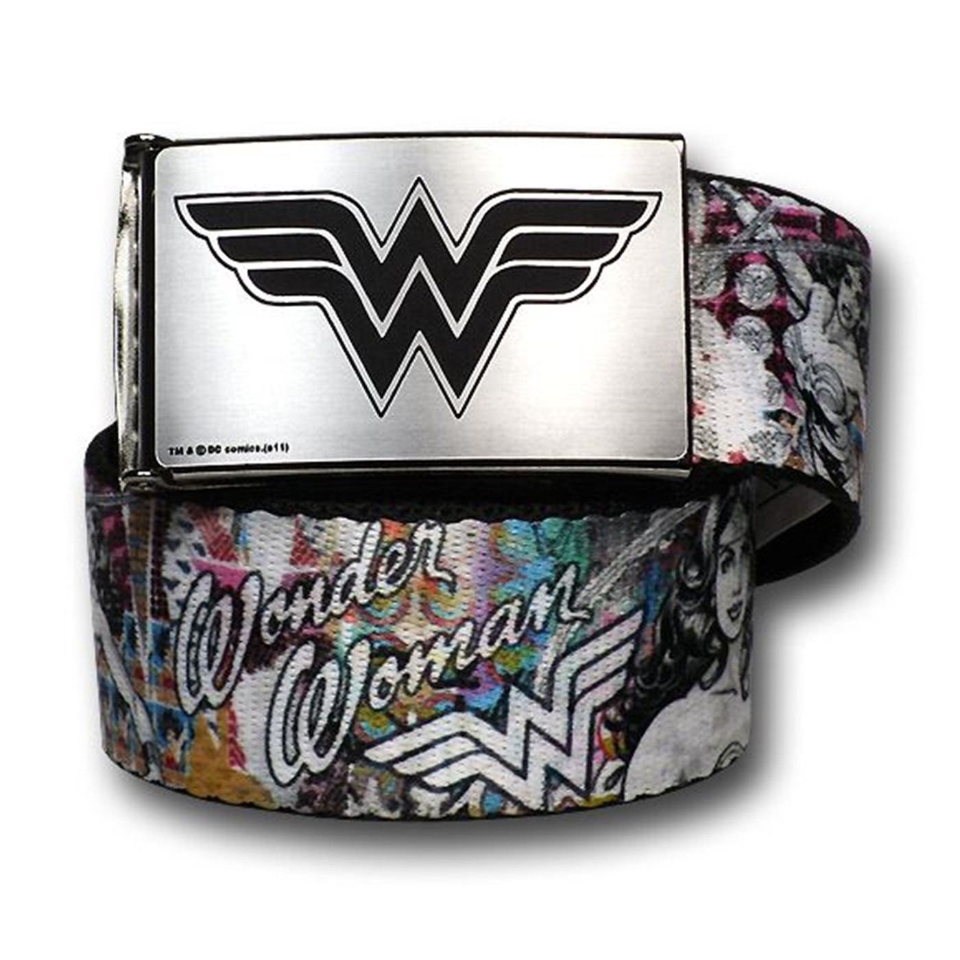 Wonder Woman Amazon Goddess Web Belt, White