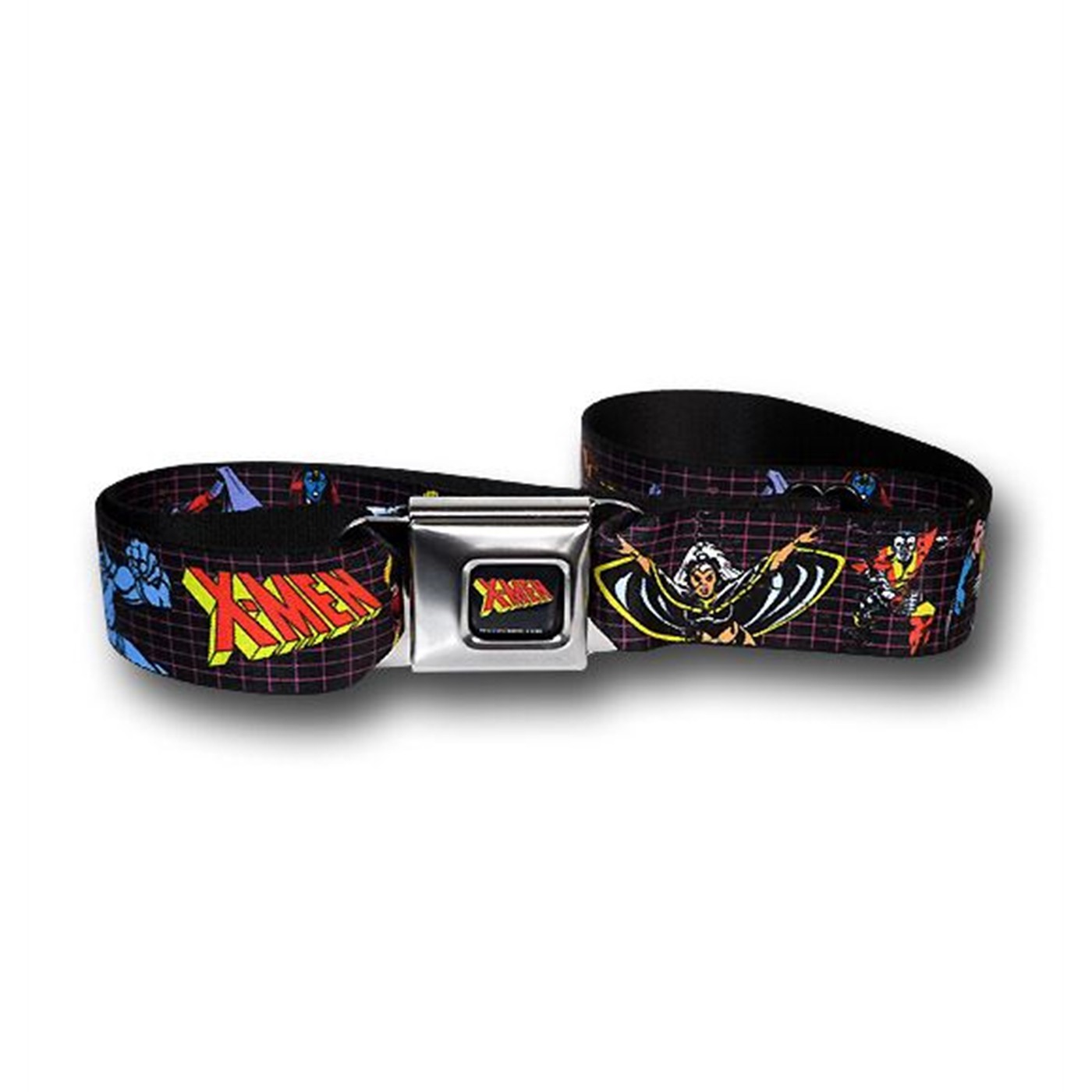 X-Men Dave Cockrum Seatbelt Belt, Black