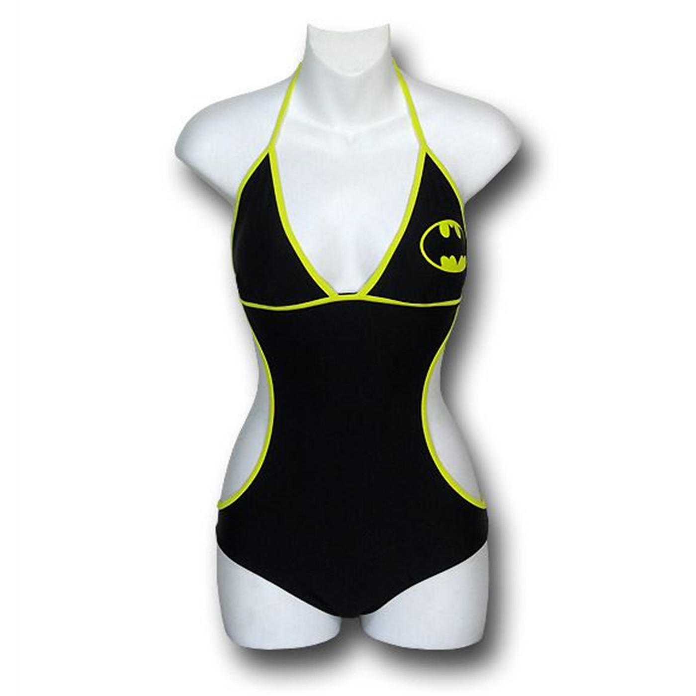 Batman Monokini One-Piece Swimsuit, Black