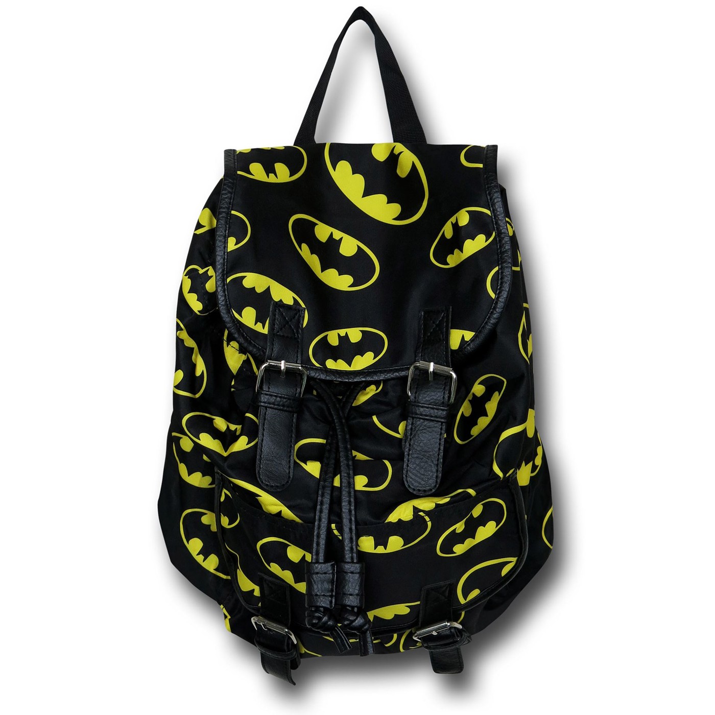 Batman Toss Print Knapsack, Black