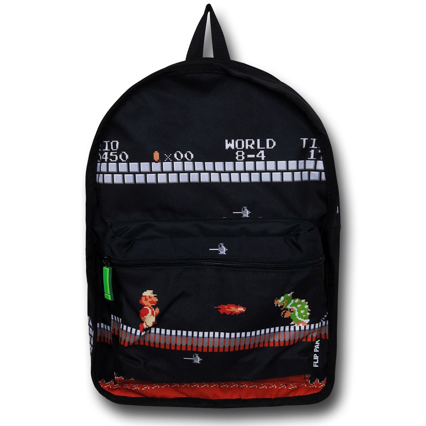Mario Reversible Backpack, Black