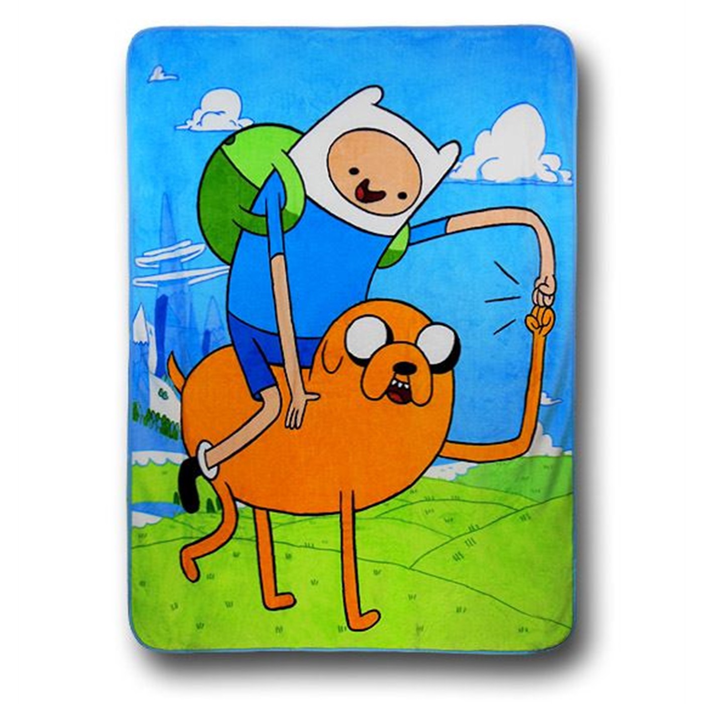 The Adventure Time Fist Bump Blanket