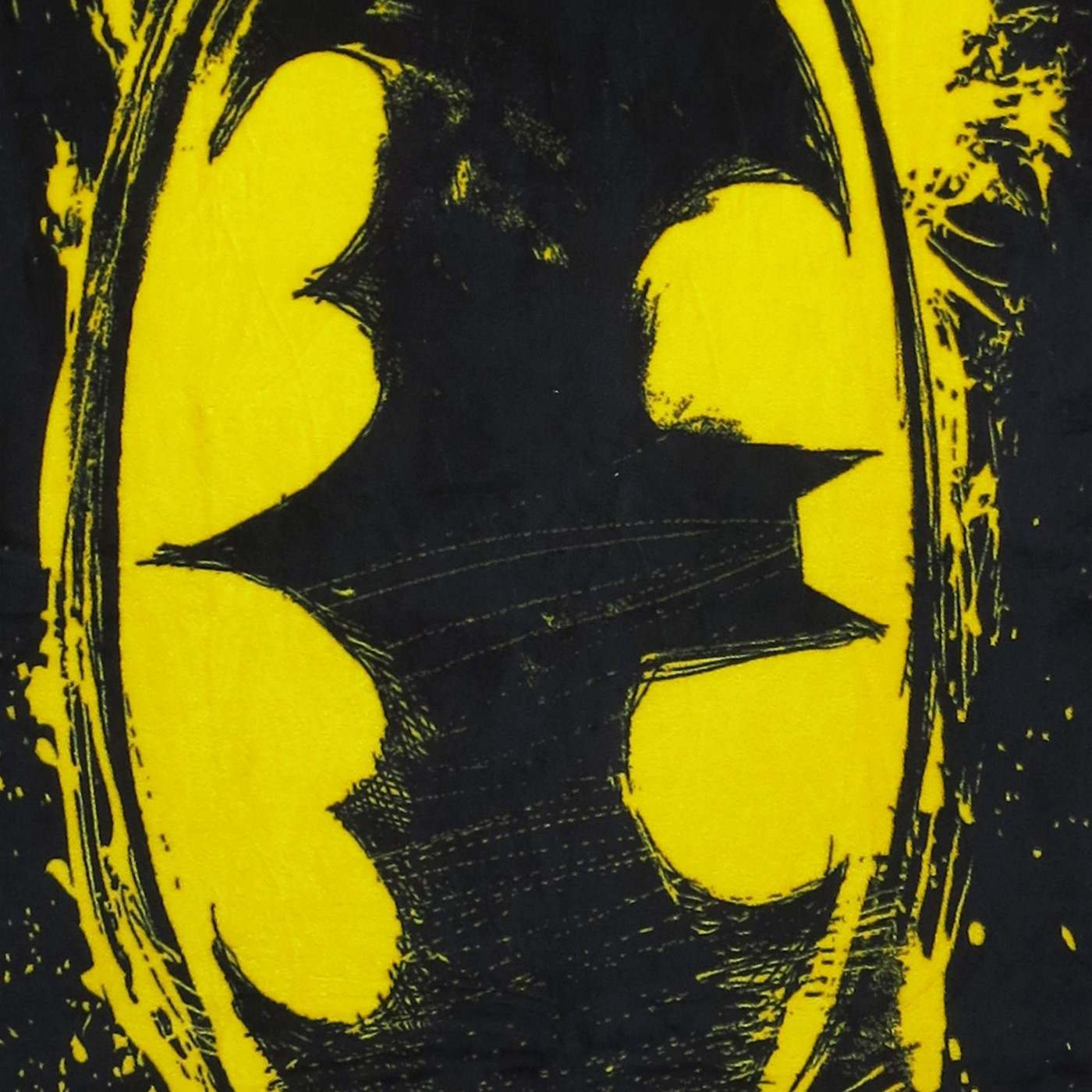 Batman Symbol Fleece Blanket