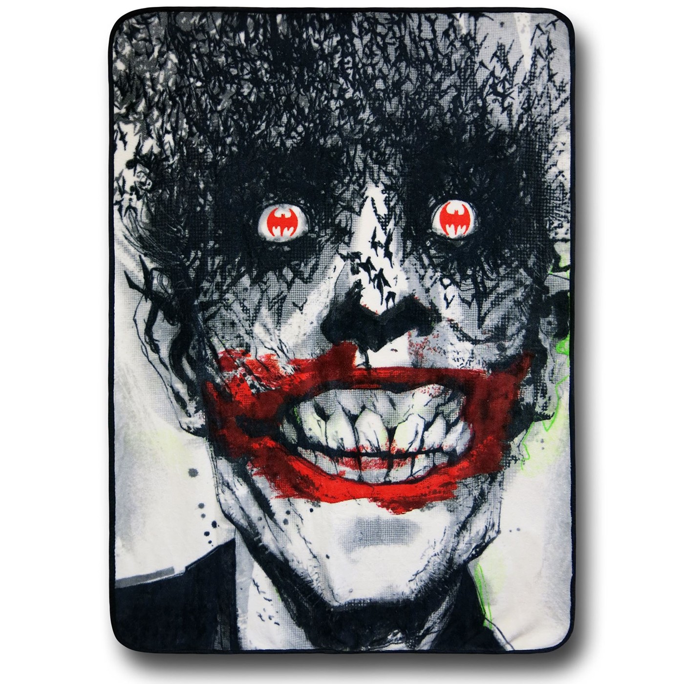 Joker Detective 880 Fleece Blanket, White