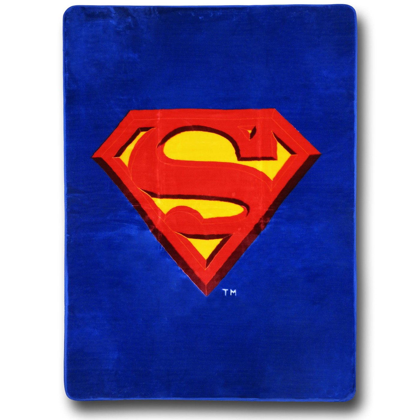 Superman Symbol Rug, Blue