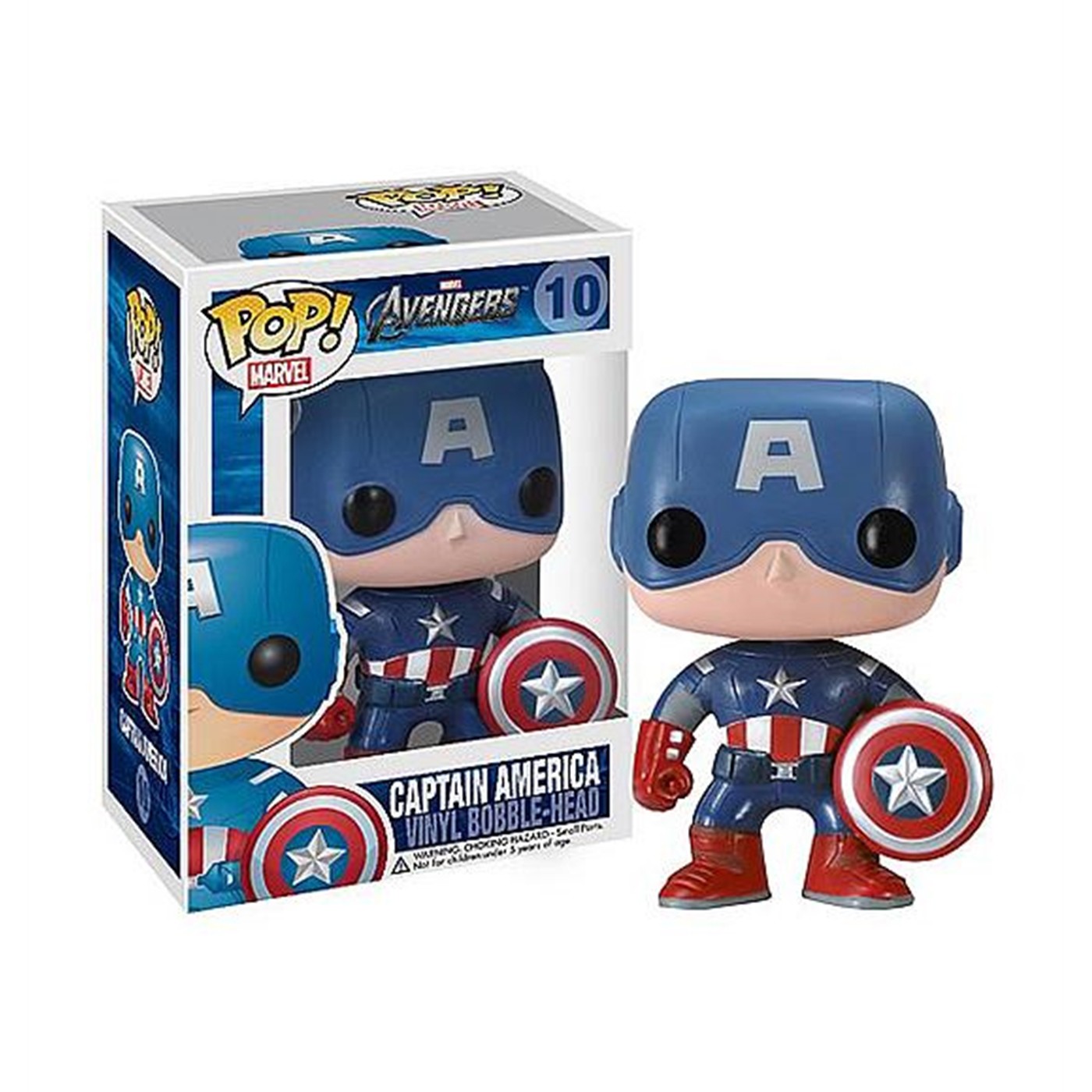 Avengers Movie Captain America Pop Heroes Bobblehead
