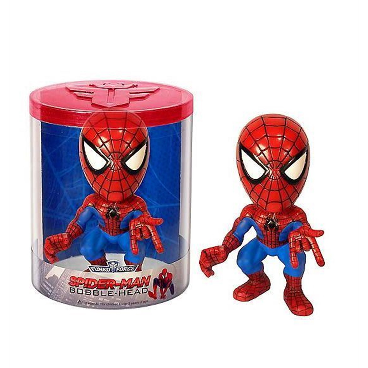 Spiderman Funko Force Deformed Bobblehead