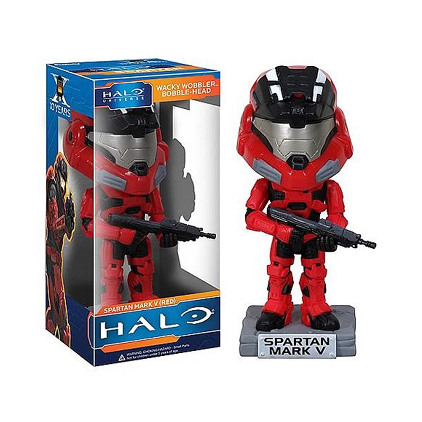 HALO Red Spartan Mark V Wacky Wobbler