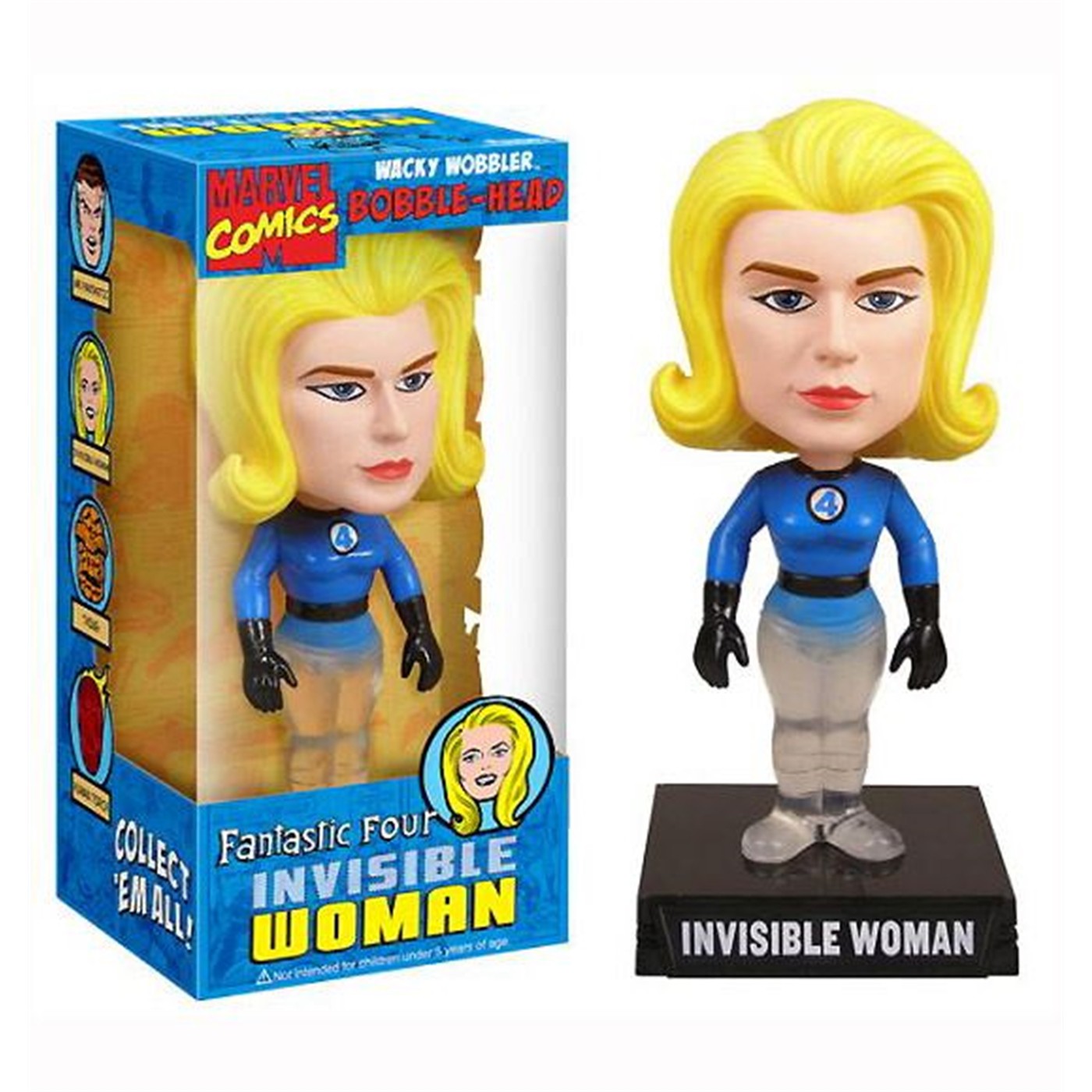 Fantastic Four Invisible Woman Bobble Head