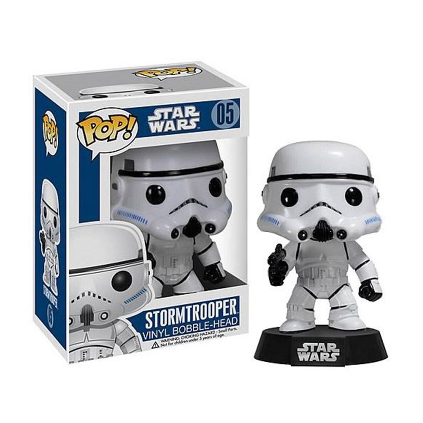 Stormtrooper Pop Heroes Vinyl Bobbe Head