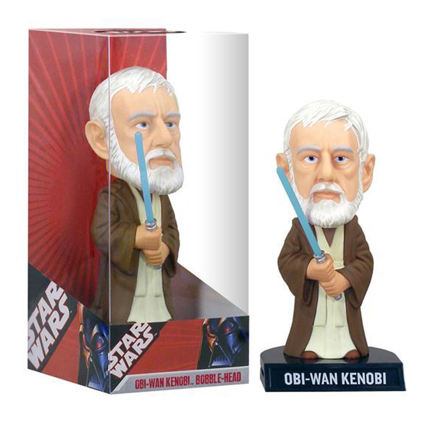 Star Wars Obi-Wan Bobble Head, Brown