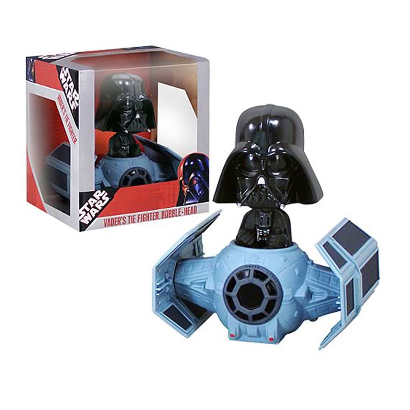 Star Wars Vader's TIE Fighter Bobble Head, Grey