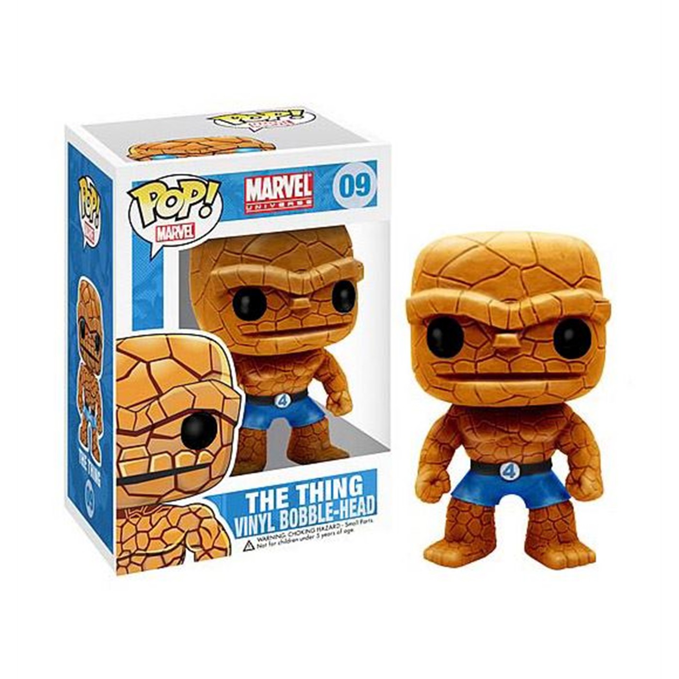 The Thing Pop Marvel Vinyl Bobble Head