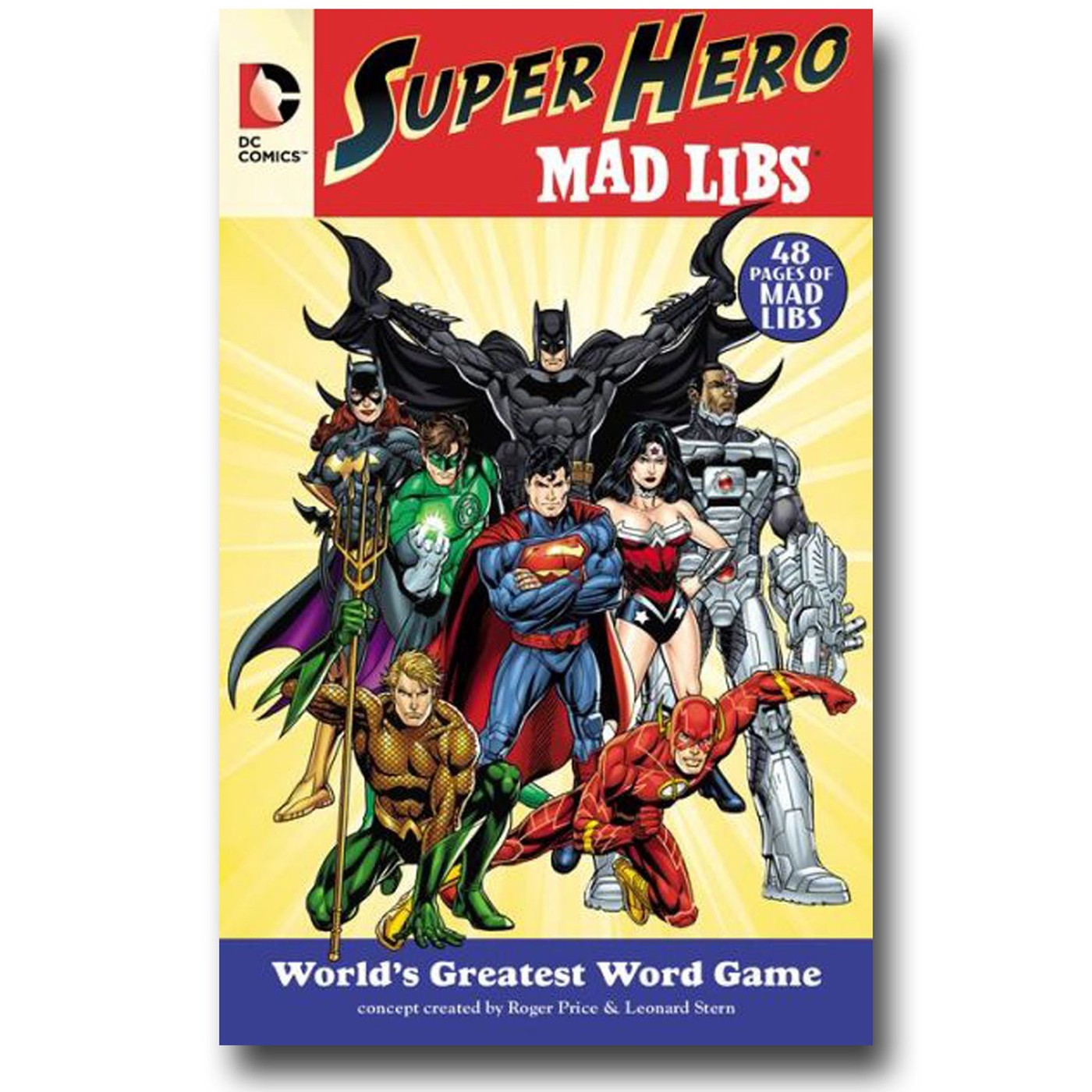 DC Superhero Mad Libs Book
