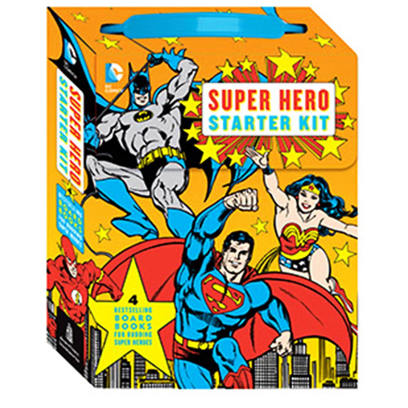 DC Superhero Starter Kit Book Set, Orange