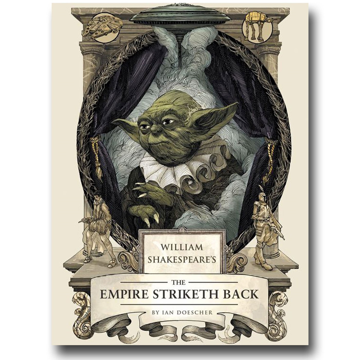 William Shakespeare's The Empire Striketh Back Book, White