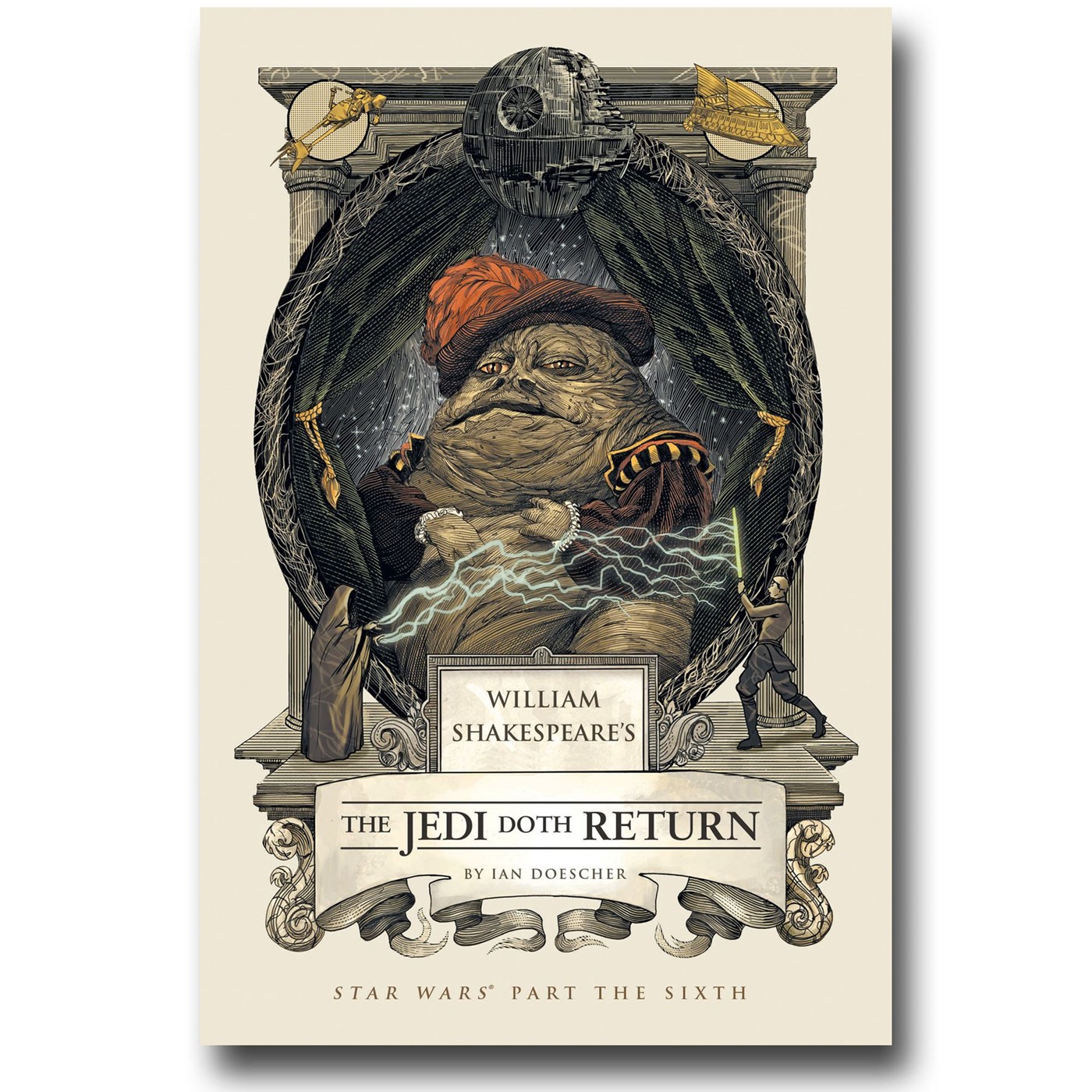 William Shakespeare's The Jedi Doth Return Book, White