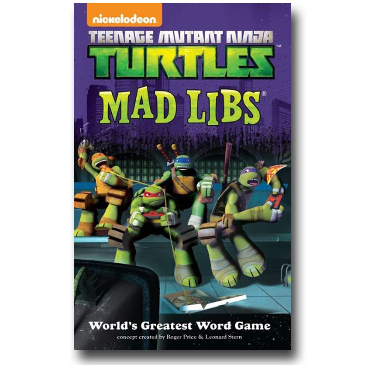 TMNT Mad Libs Book, Purple