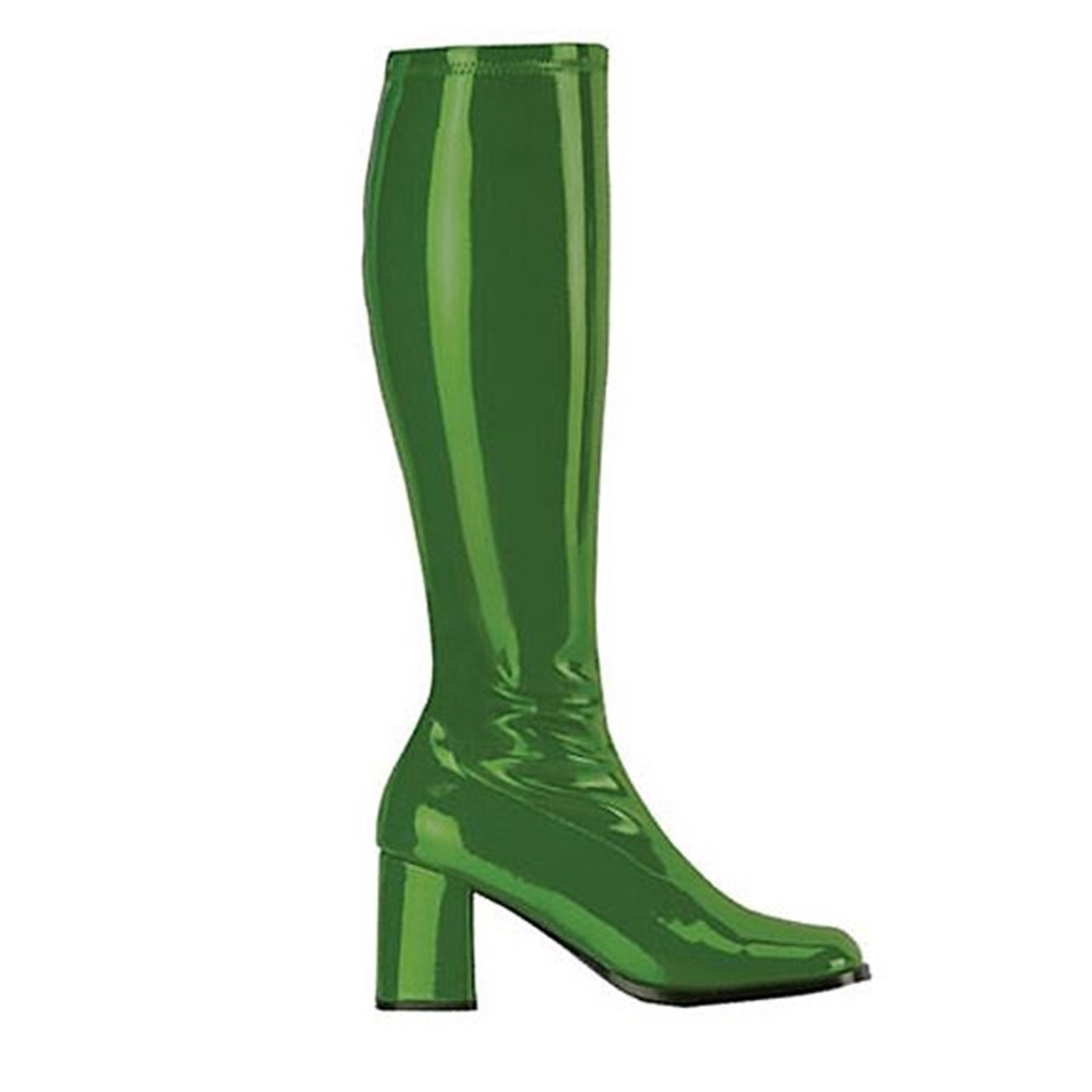 Hero Green GO GO Boots 3 Inch Heel, Green