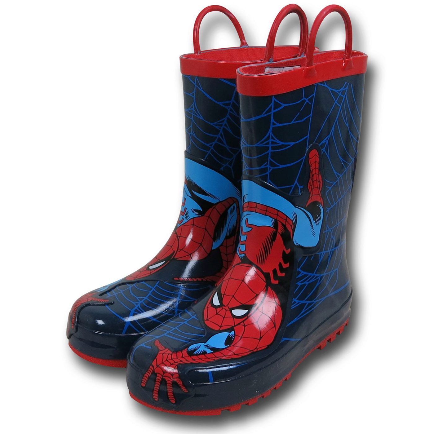 Spiderman Kids Rain Boots, Blue
