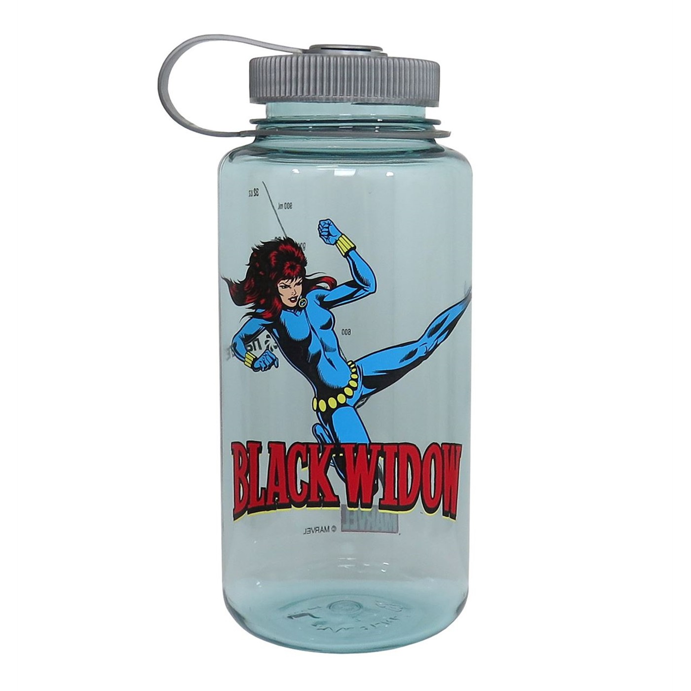Black Widow Nalgene Tritan 32oz Water Bottle, Blue