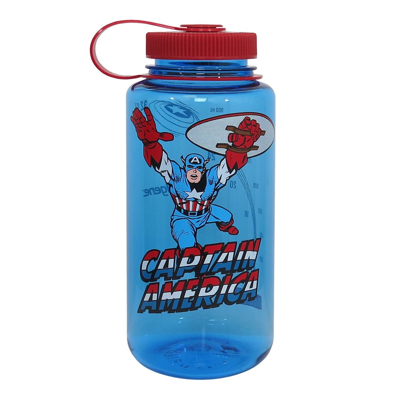 Captain America Nalgene Tritan 32oz Water Bottle, Blue