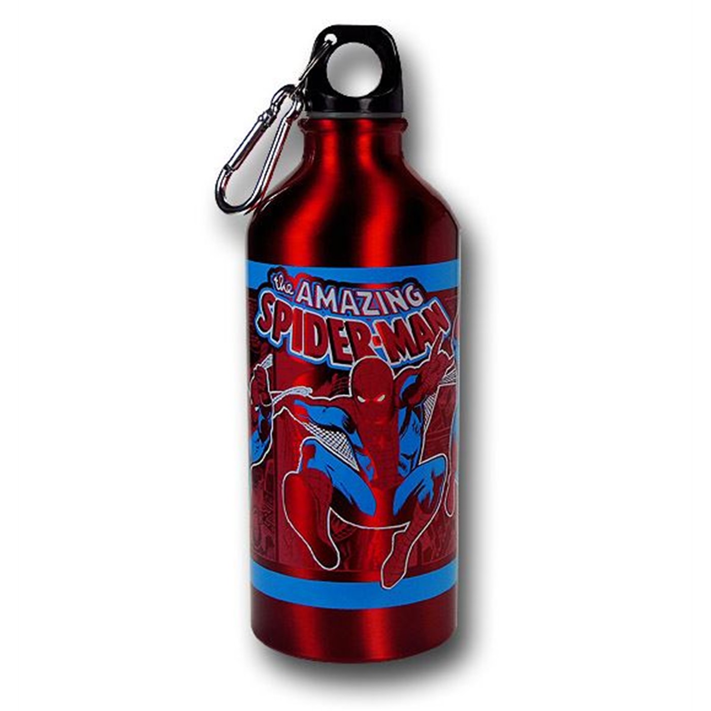 Spiderman 20oz Red Aluminum Water Bottle, Red