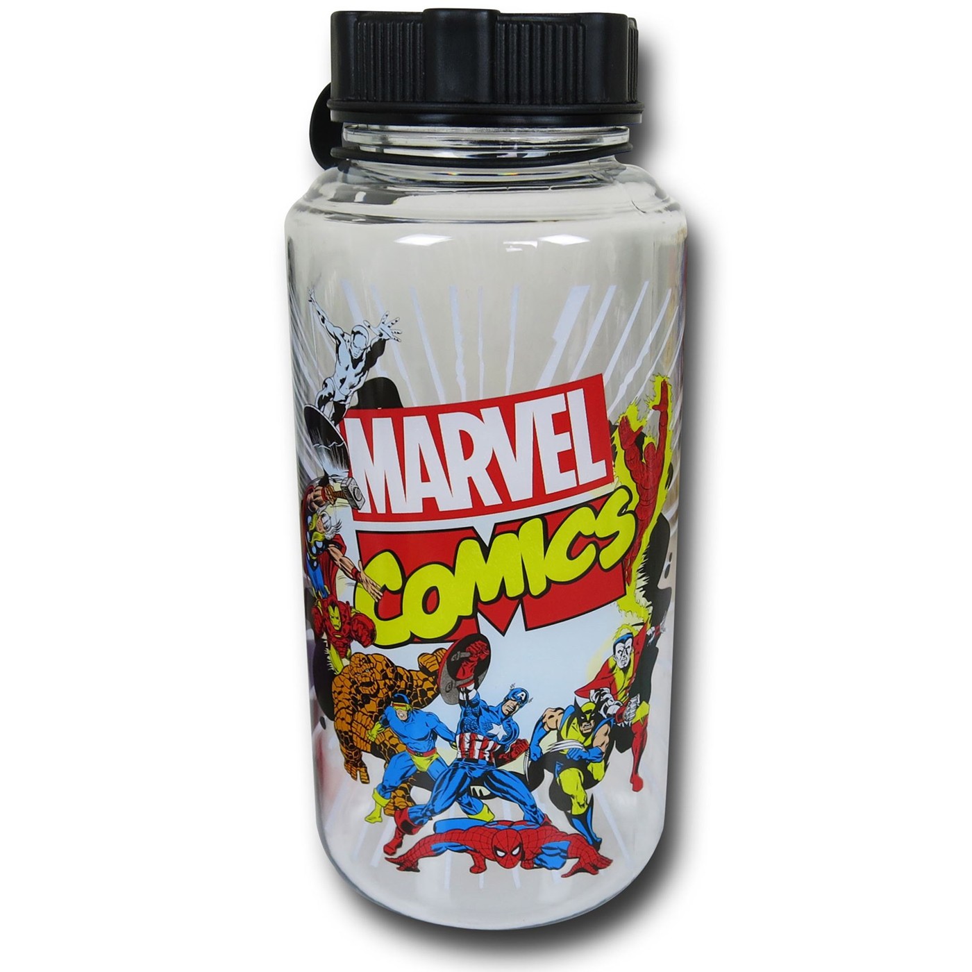 Marvel Comics Group Water Bottle, Red