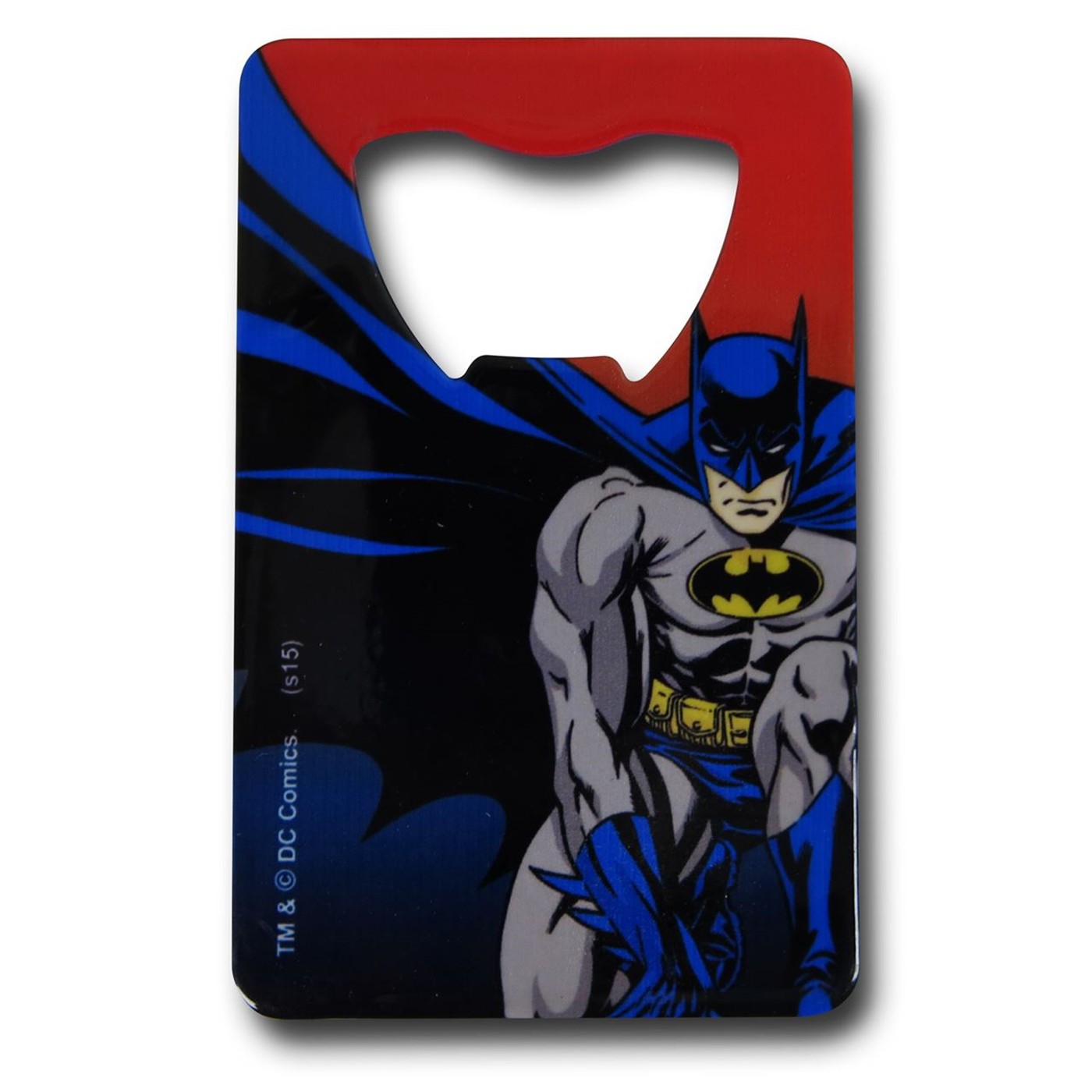Batman Credit Card Bottle Opener, Blue