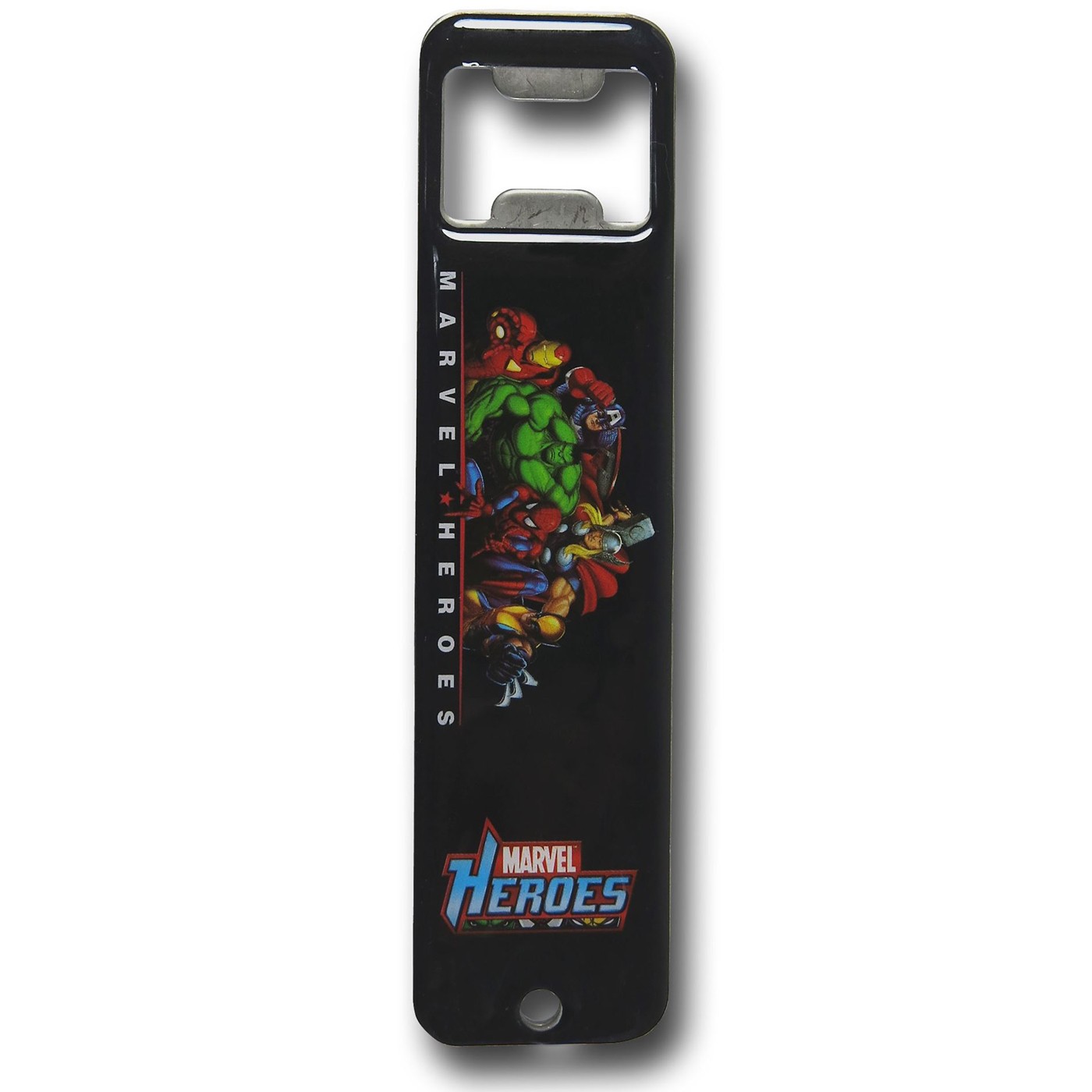 Marvel Heroes Group Image Bottle Opener, Black