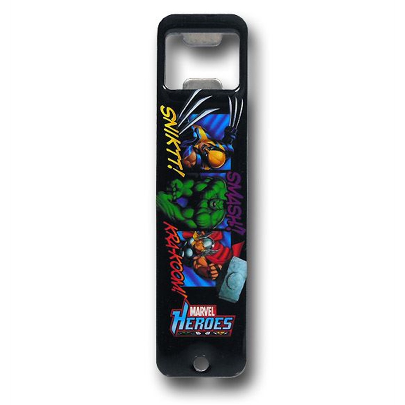 Marvel Heroes Panel Images Bottle Opener
