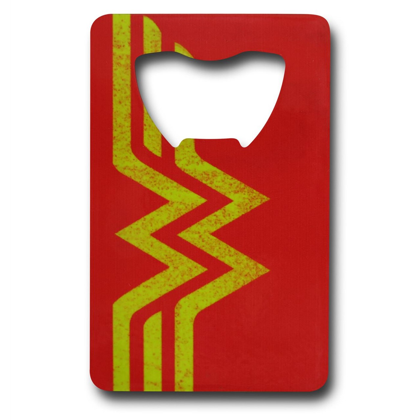 Wonder Woman Credit Card Bottle Opener, Red