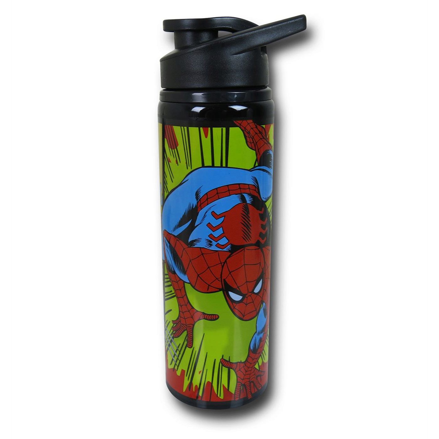 Spiderman and Heroes Water Bottle, Yellow