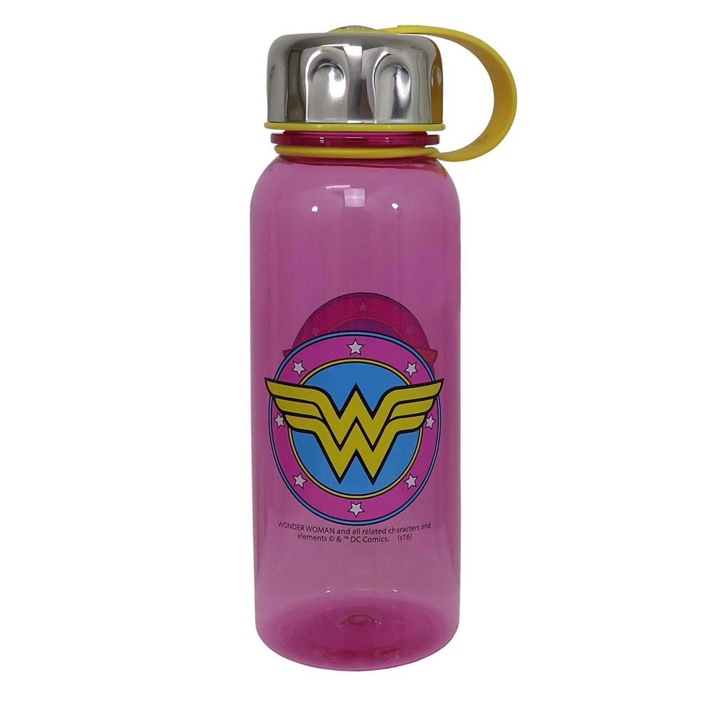 Wonder Woman Wide-Mouth 24oz Water Bottle, Pink