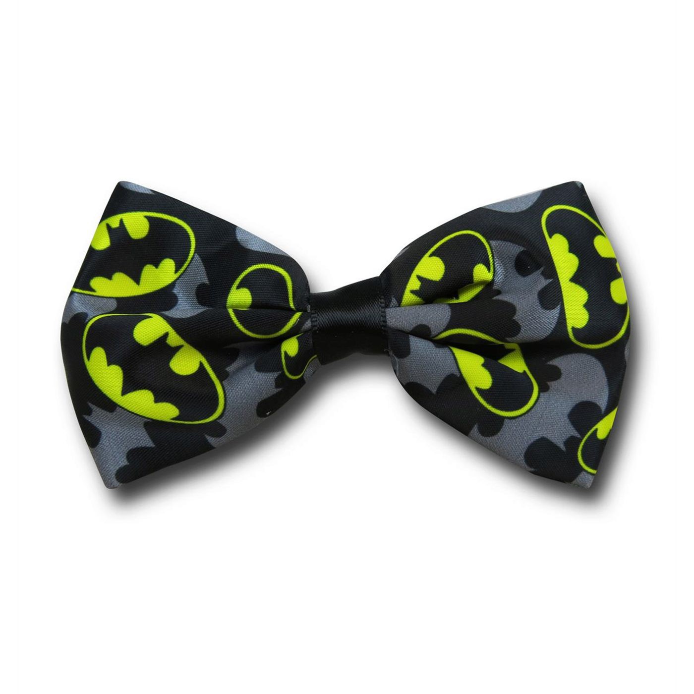 Batman Symbols Hair Bow Tie, Black