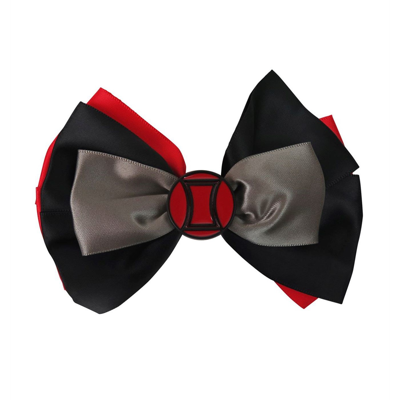 Black Widow Costume Hair Bow Tie, Black