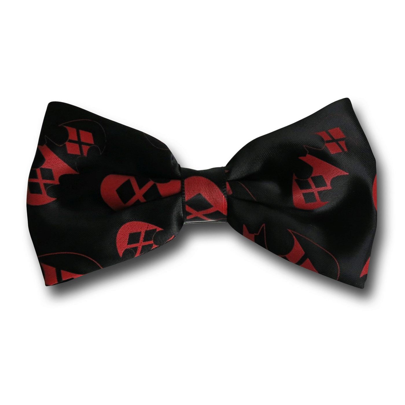 Harley Quinn Hair Bow Tie, Black