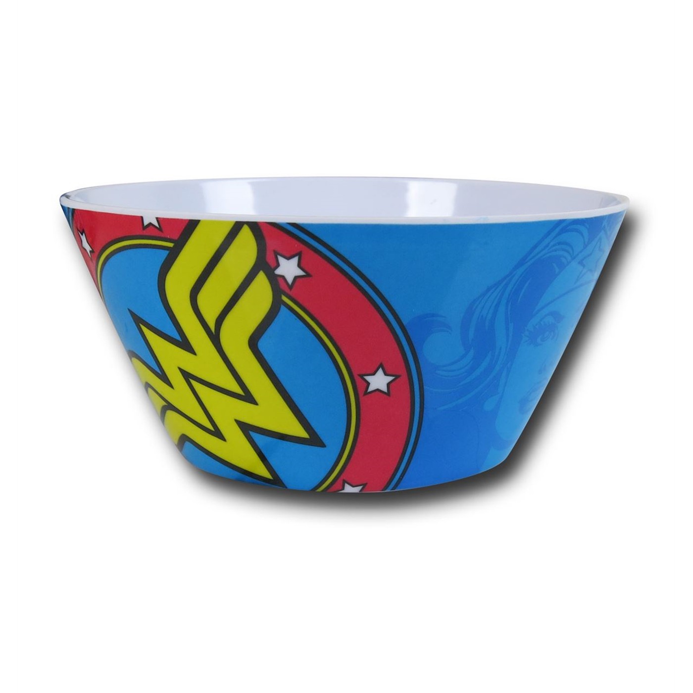 Wonder Woman Blue Cereal Bowl, Blue