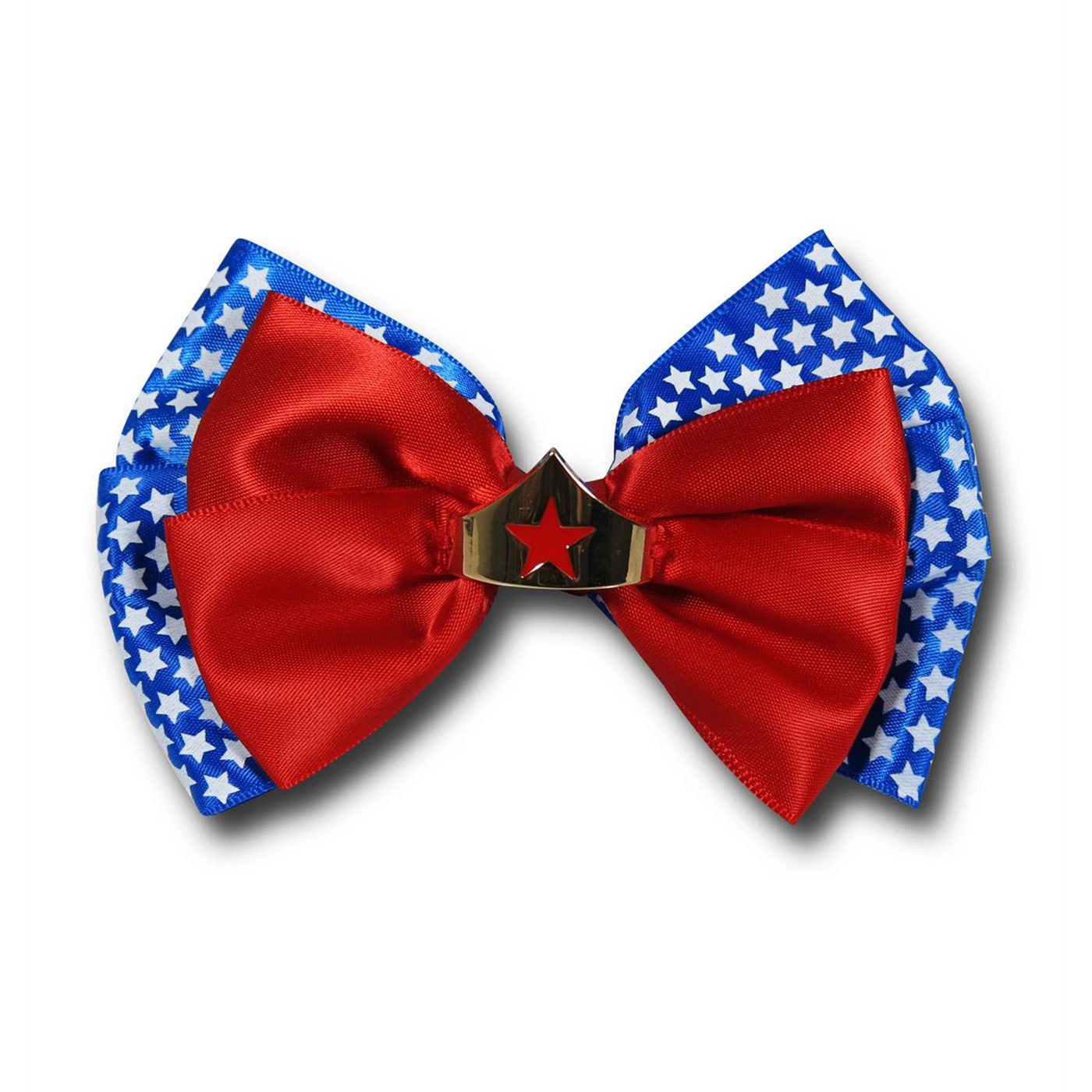 Wonder Woman Costume Hair Bow Tie, Red