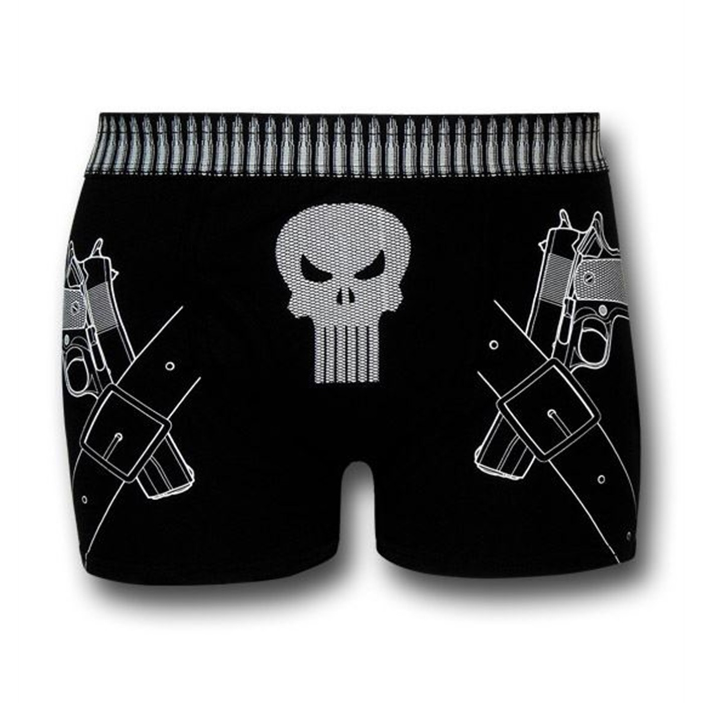 Punisher Armed Boxer Briefs, Black