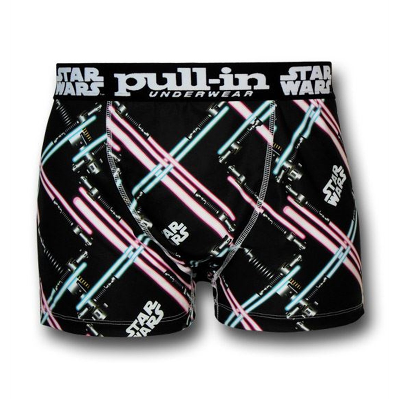 Star Wars Saber Pull-In Boxer Briefs, Black