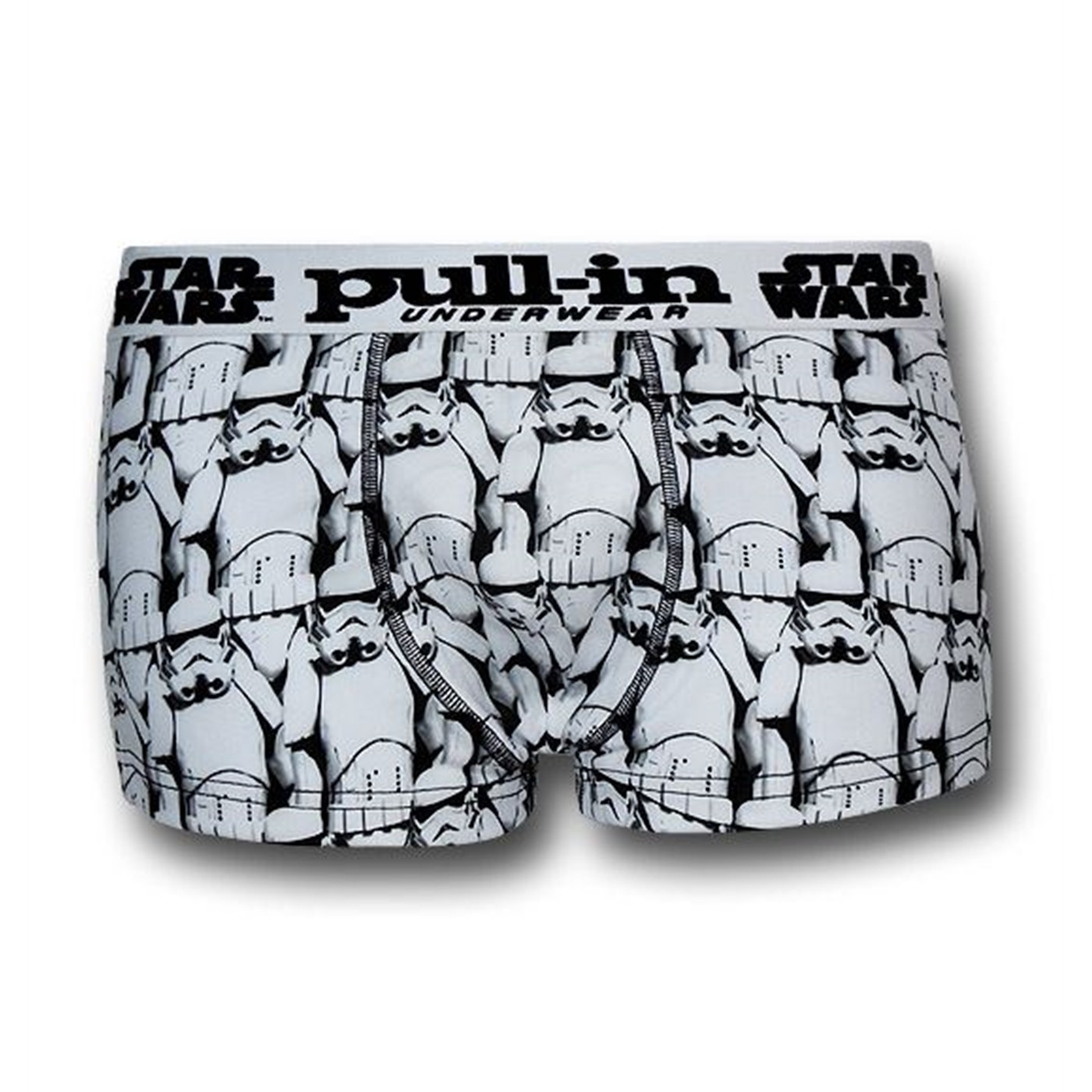 Star Wars Trooper Short-Cut Pull-In Boxer Briefs, White