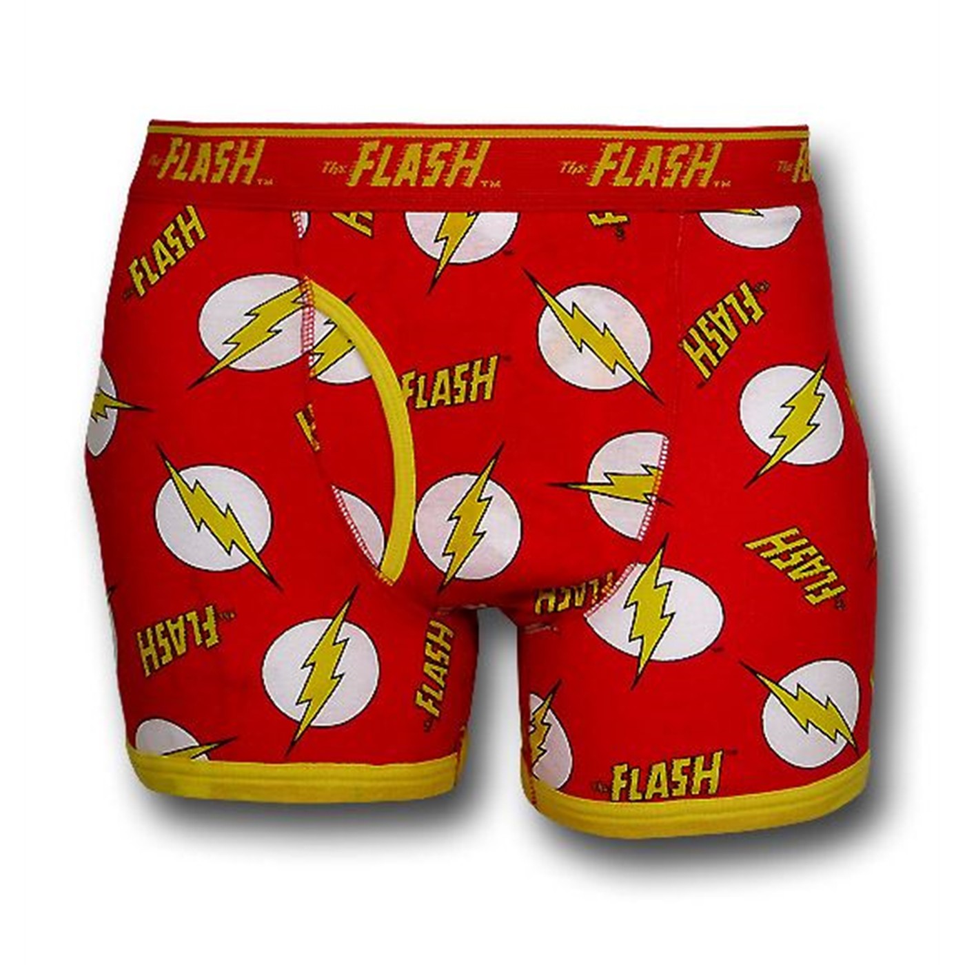 Flash Symbol Collage Boxer Briefs, Red