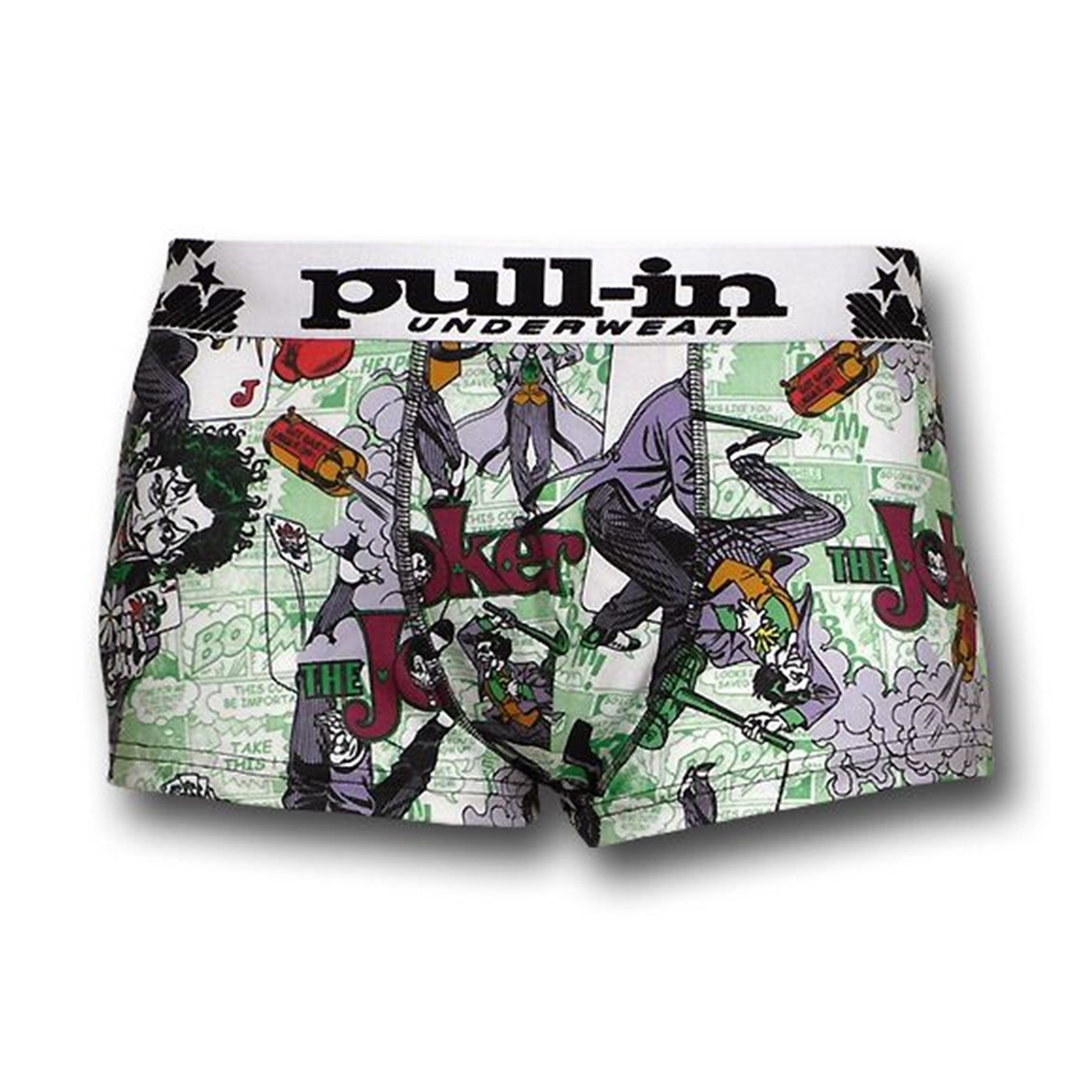 Joker Panels Short-Cut Pull-in Boxer Briefs