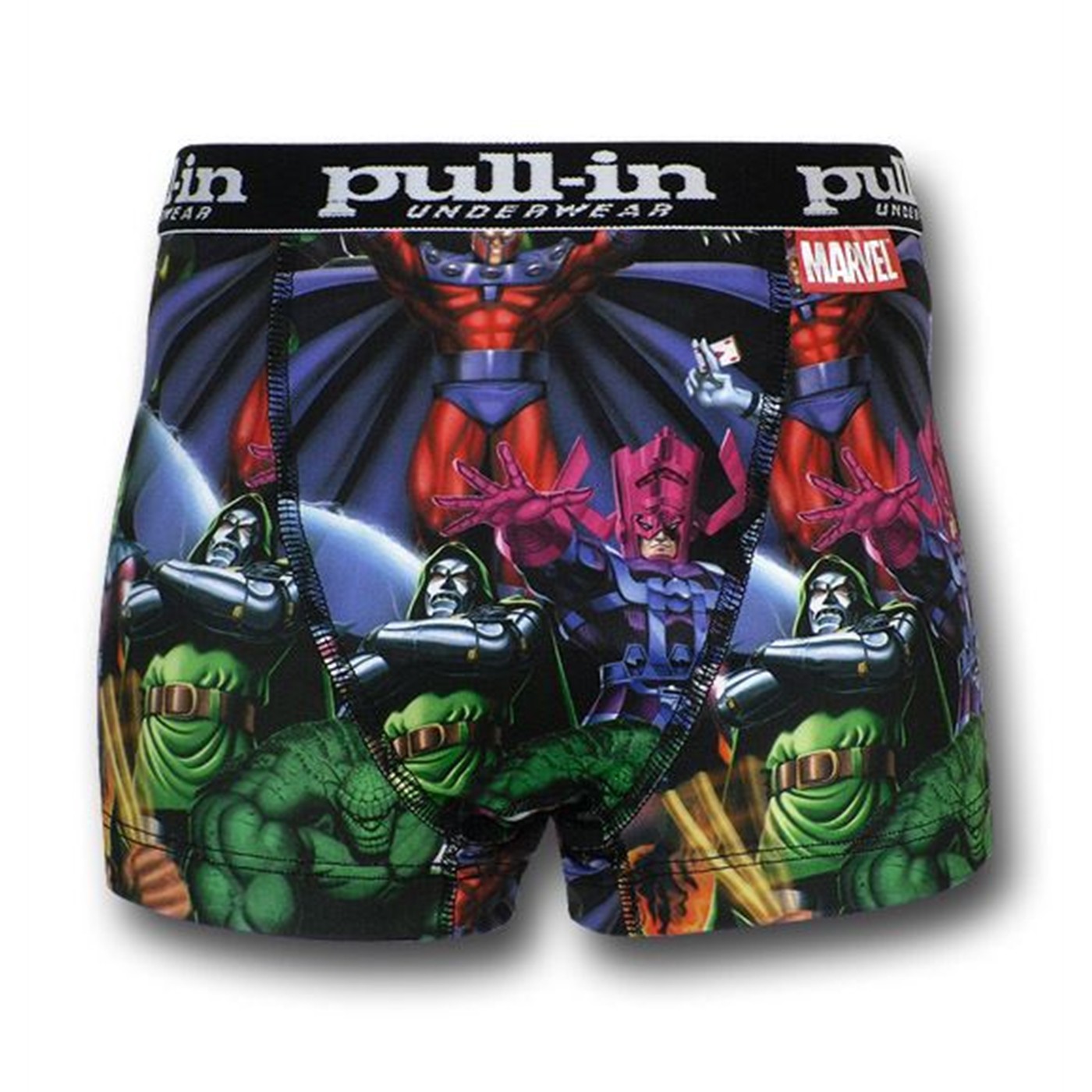 Marvel Villains Kids Pull-In Boxer Briefs, Black