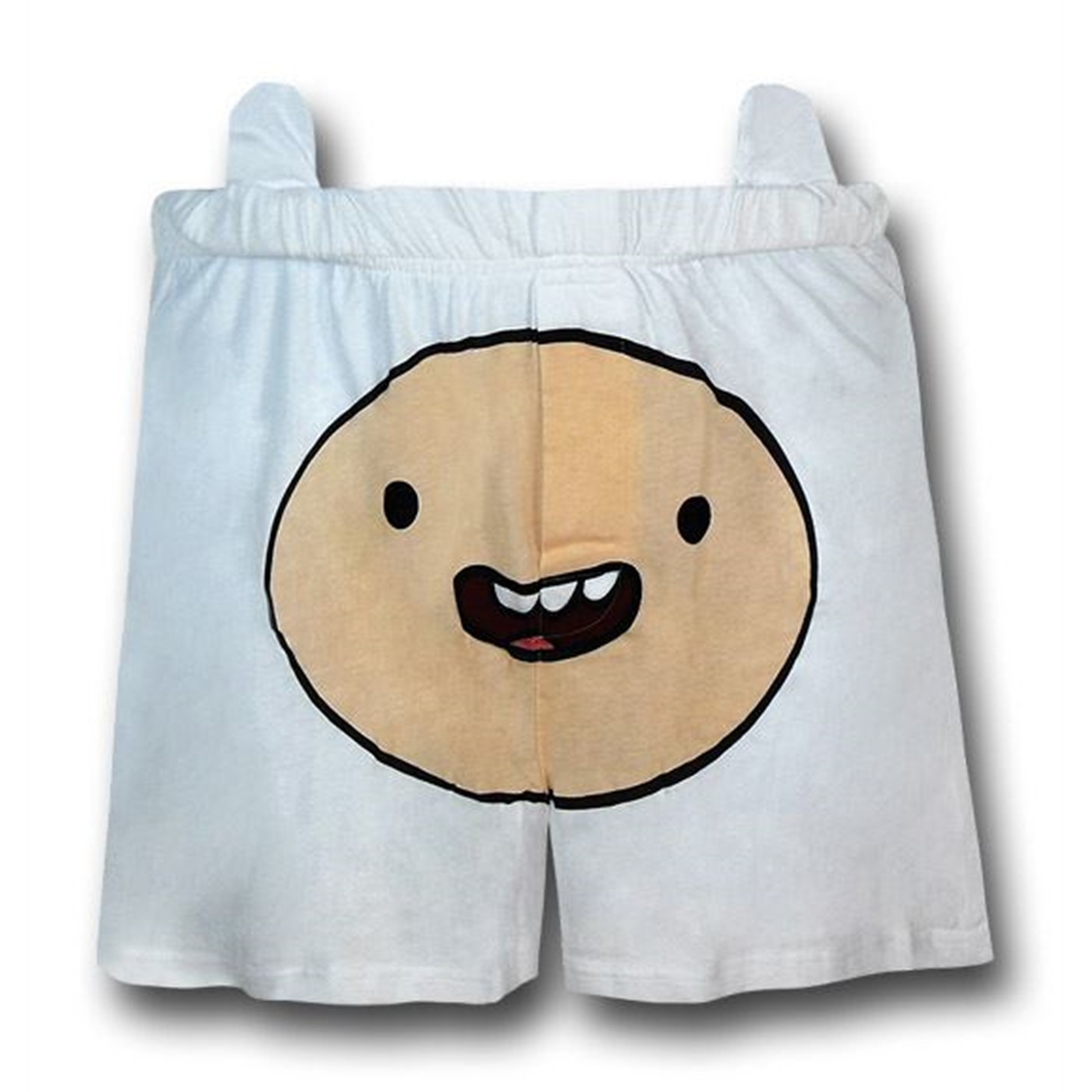 Adventure Time Finn Face Boxers, White