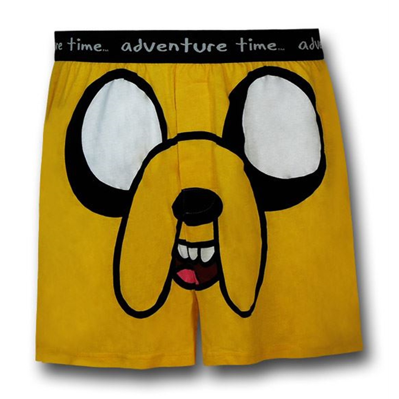Adventure Time Jake Face Boxers, Yellow