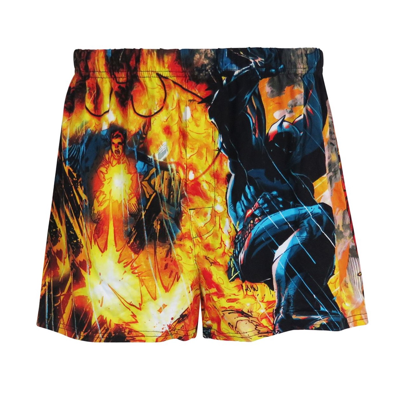 Batman on Fire Boxers, Black