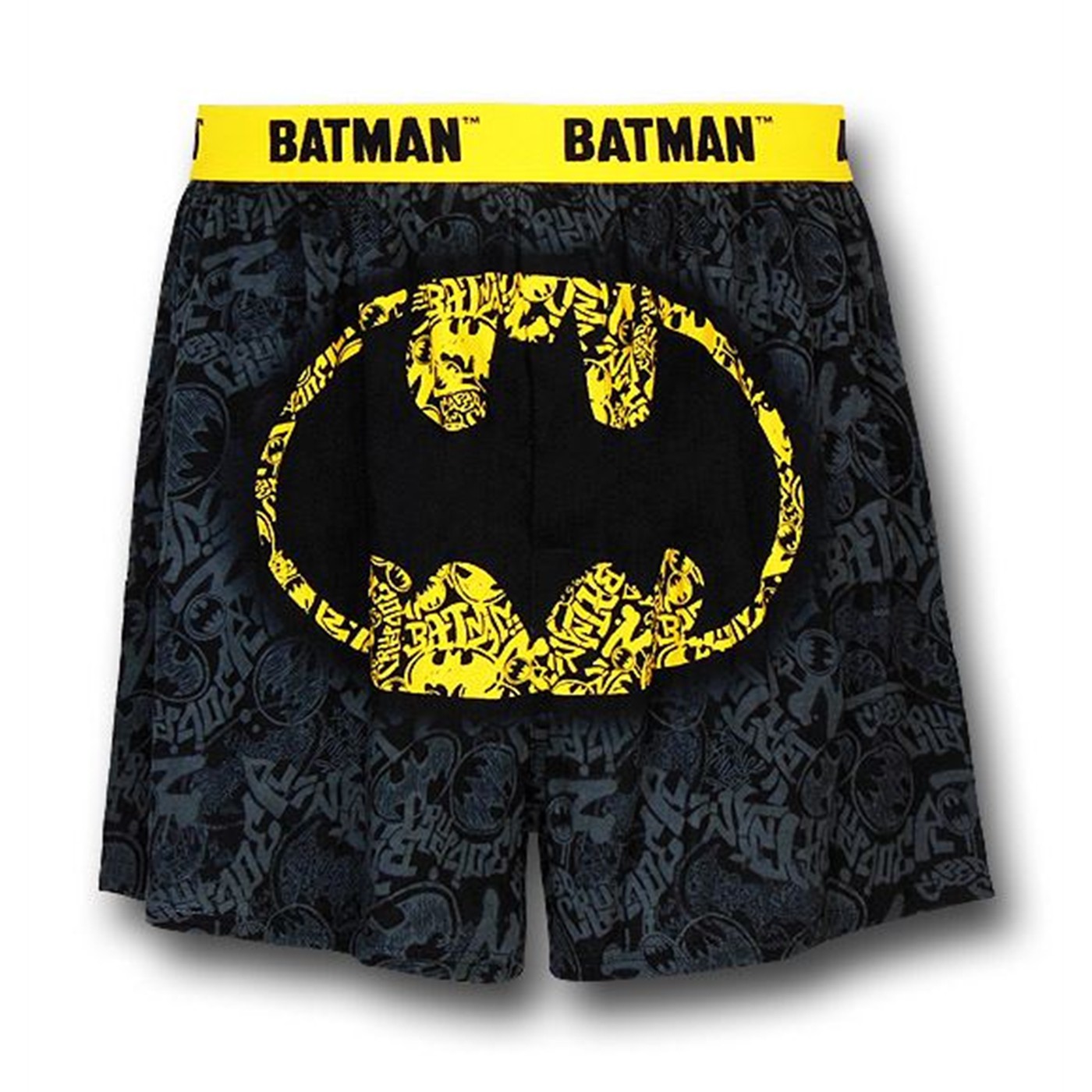 Batman Graffiti Symbol Boxers, Black