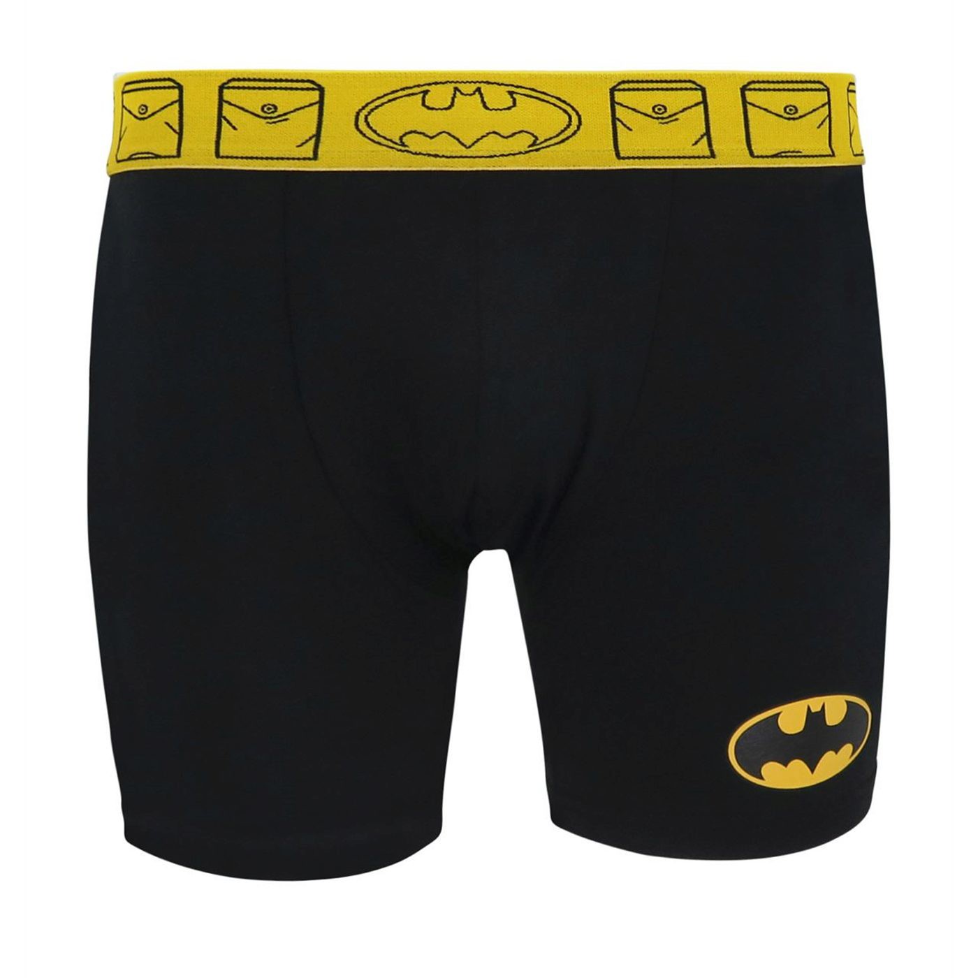 Batman Symbol Men's Underwear Fashion Boxer Briefs, Black